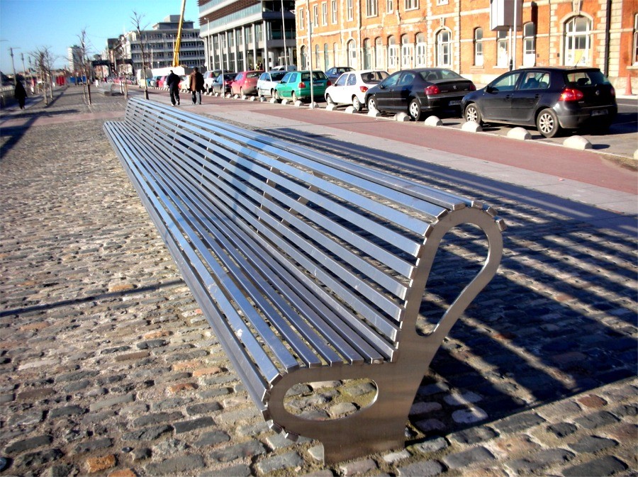 Stainless steel benches by Murtec Eng. Co. Ltd, Wexford.