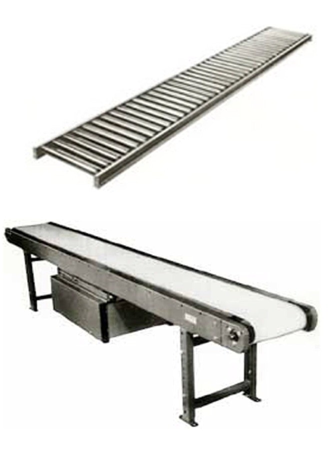 Stainless steel conveyors manufactured by Murtech Eng Co Ltd, Wexford.