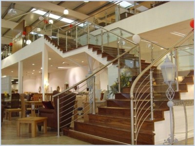 Stainless Steel stairs manufactured by Murtech Engineering Co Ltd, Wexford.