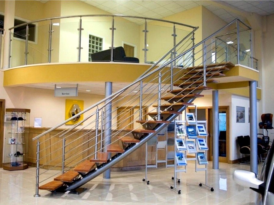 Stainless steel staircases manufactured with care & vision by Murtech Engineering Co Ltd, Wexford, Ireland.